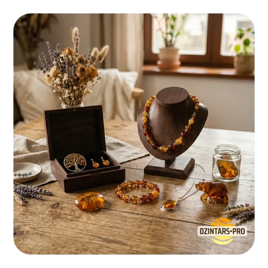 AMBER SOUVENIRS AND GIFT SETS